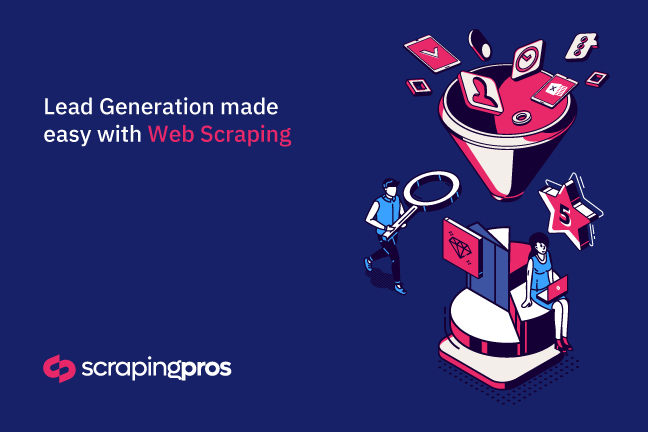 Lead generation, web scraping