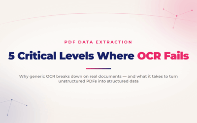 PDF Data Extraction: 5 Critical Levels Where OCR Fails