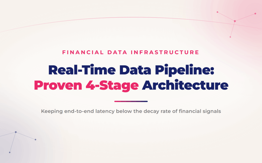 Real-Time Data Pipeline: Proven 4-Stage Architecture