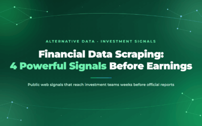 Financial Data Scraping: 4 Powerful Signals Before Earnings